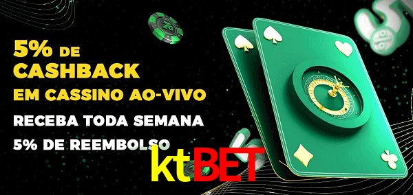 Promoções do cassino ao Vivo ktbet